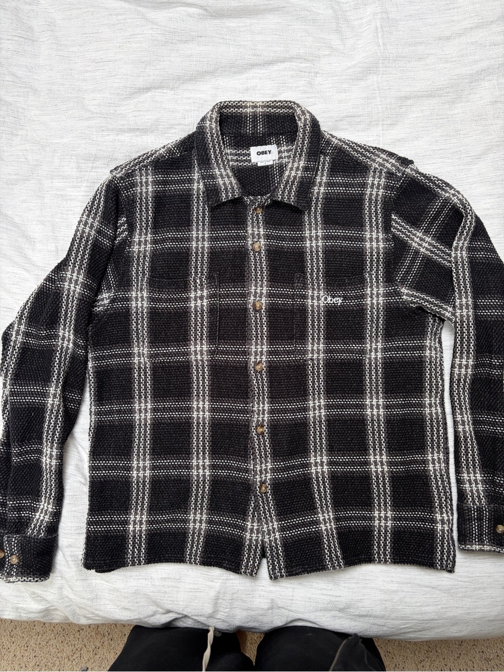Obey Woven Overshirt size L